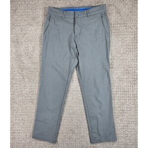 Twillory Mens Technical Fabric Dress Pants Gray Tailored Fit Performance 31x28